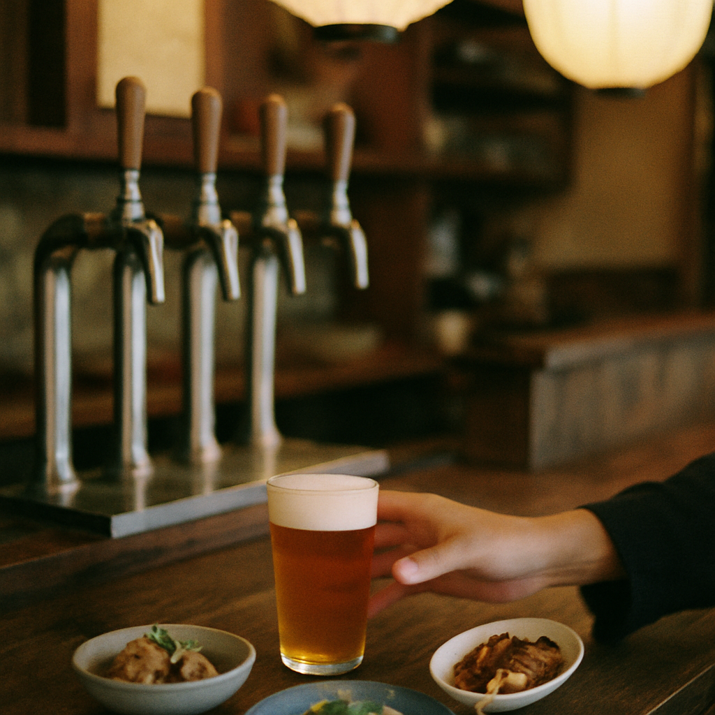 海外の飲食店で提供される日本のクラフトビール