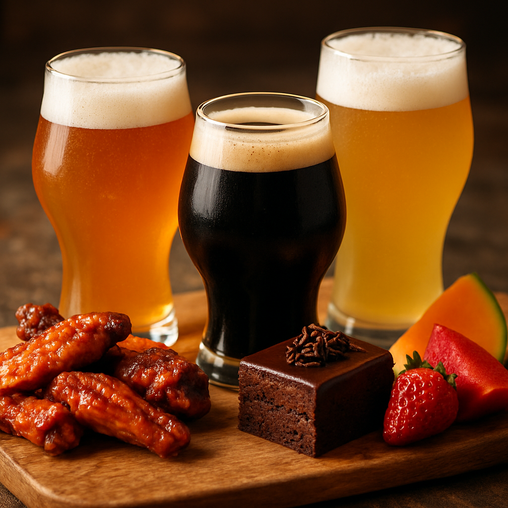 クラフトビールと料理のペアリングの種類