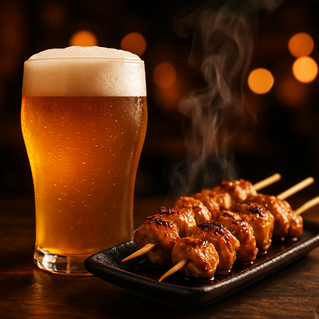 IPAクラフトビールと焼き鳥のペアリング