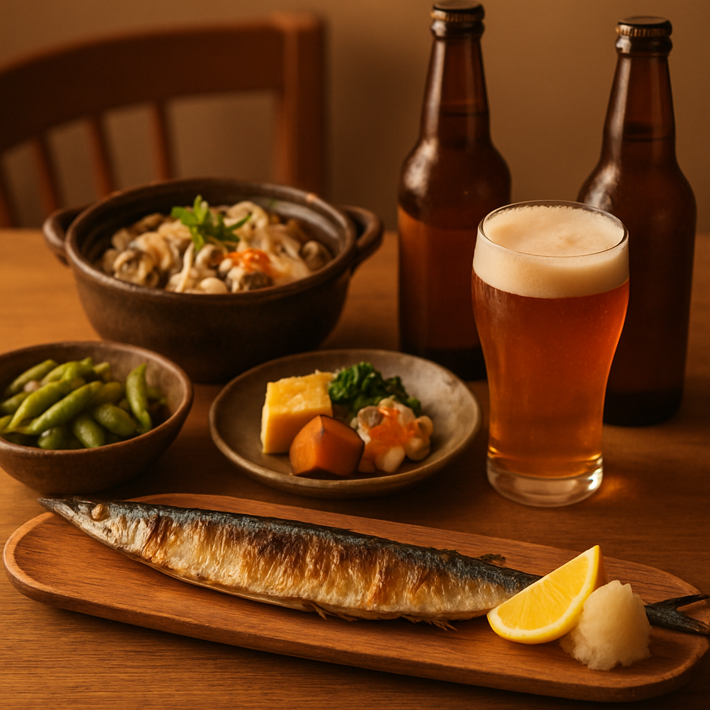 秋の旬食材とクラフトビールのペアリング