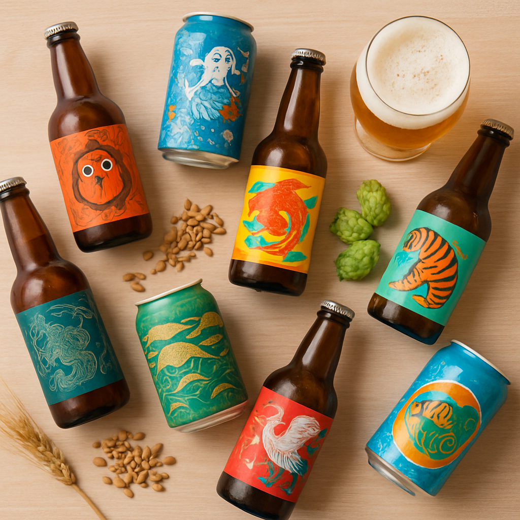 クラフトビールの飲み比べセット・国産ブランドボトル