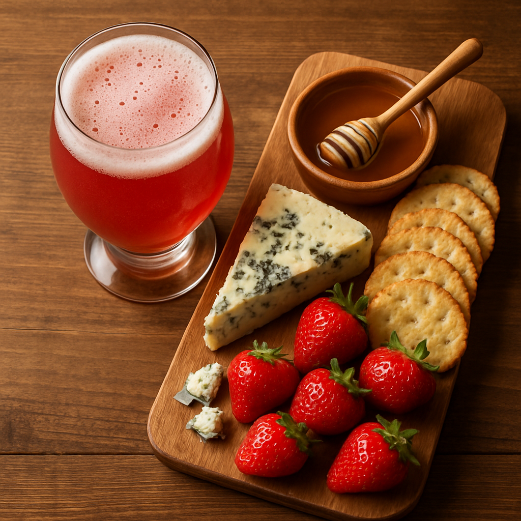 サワービールとチーズのペアリング、フルーツサワーと料理の組み合わせ