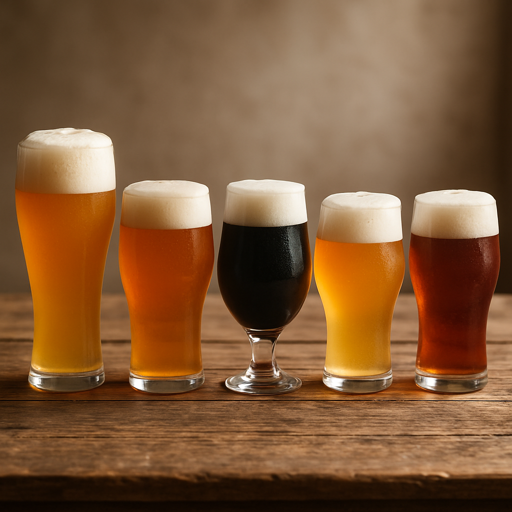 初心者向けクラフトビールスタイル6種類の比較