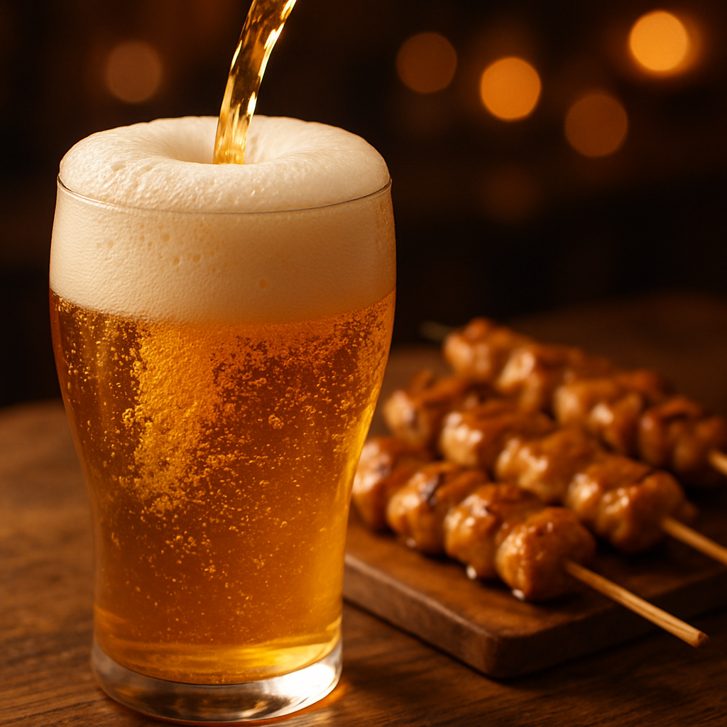 クラフトビールと焼き鳥のペアリング