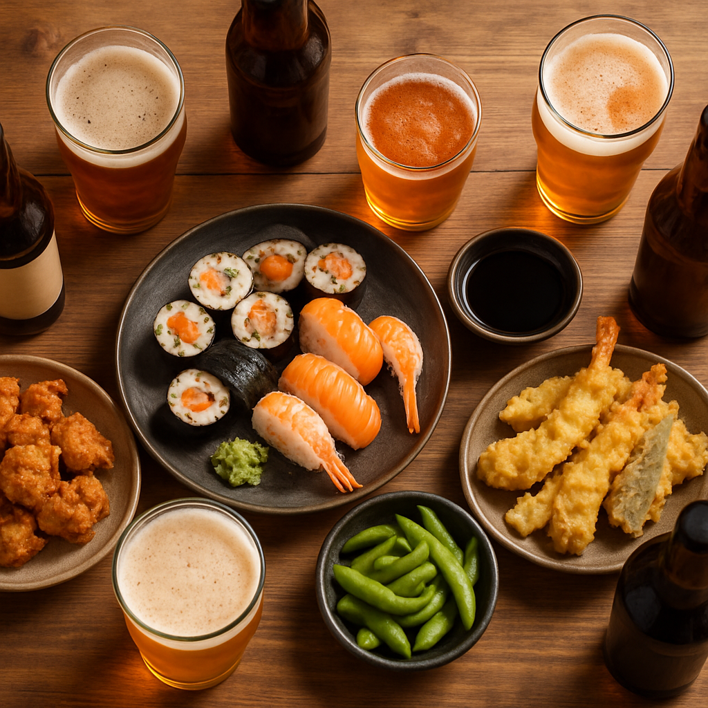 和食とクラフトビールのペアリング俯瞰