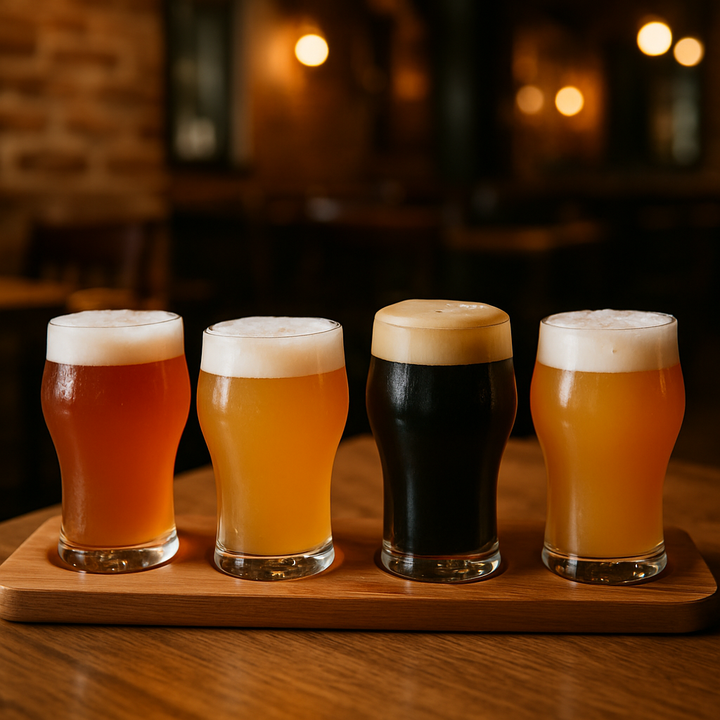 クラフトビール4種類の飲み比べセット