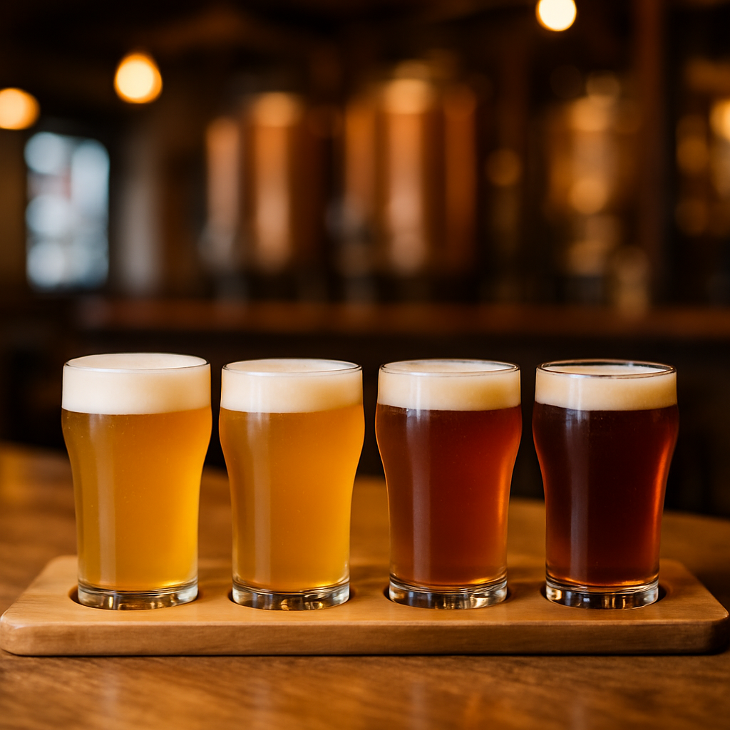 クラフトビールテイスティングフライト 飲み比べ