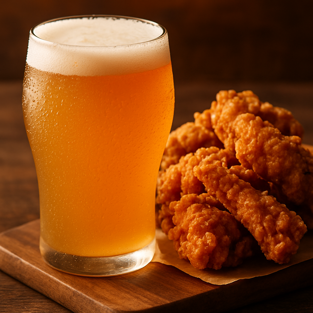 IPA（インディア・ペールエール）とフライドチキンのペアリング