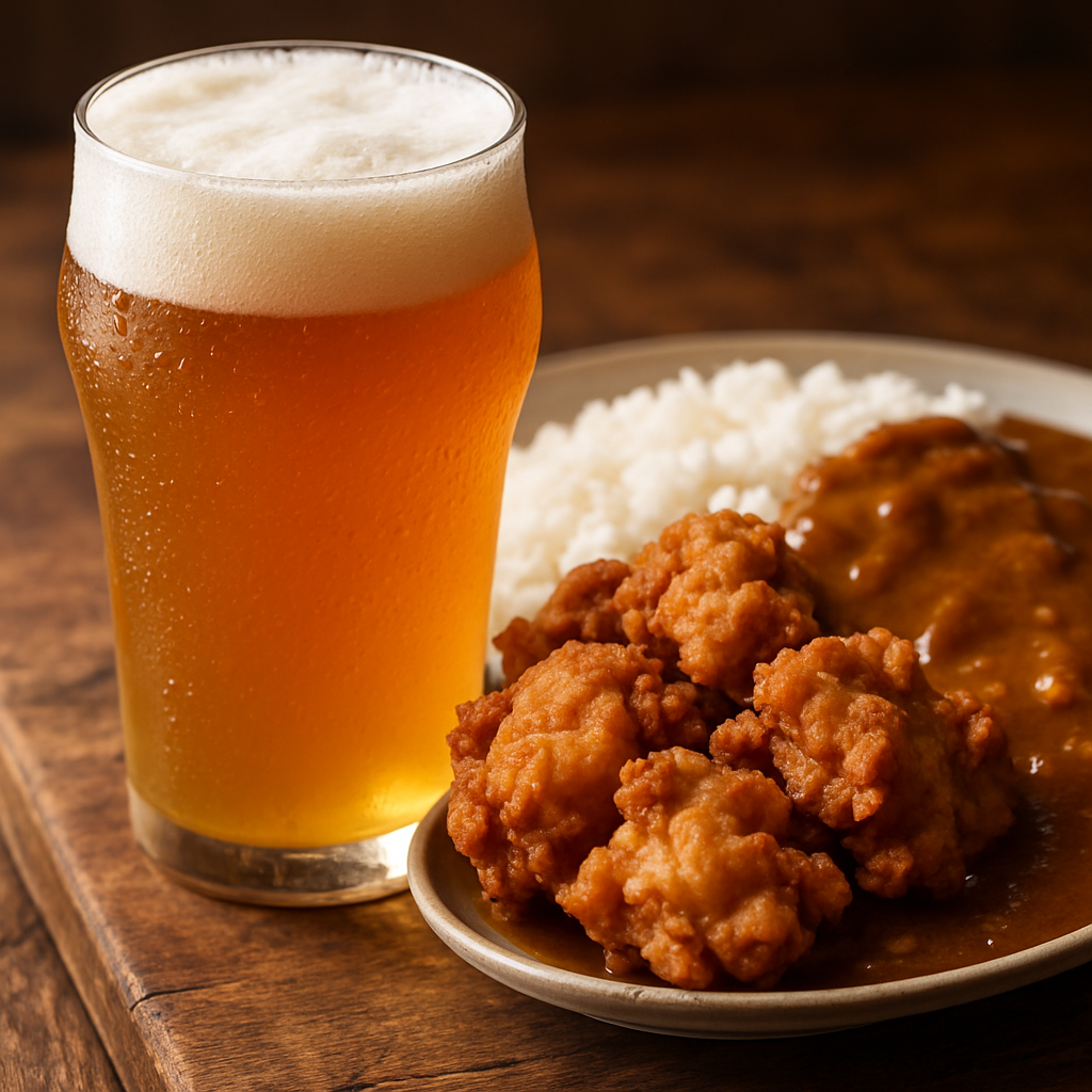 クラフトビールとスパイシー料理のペアリング