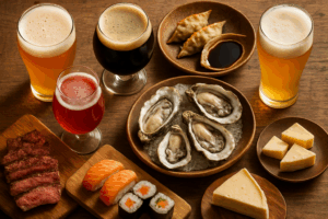 クラフトビールのペアリング完全ガイド｜料理との合わせ方
